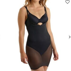 Custom Curves Sexy Sheer Extra Firm Control Slip with Panty -Size L-NWOT